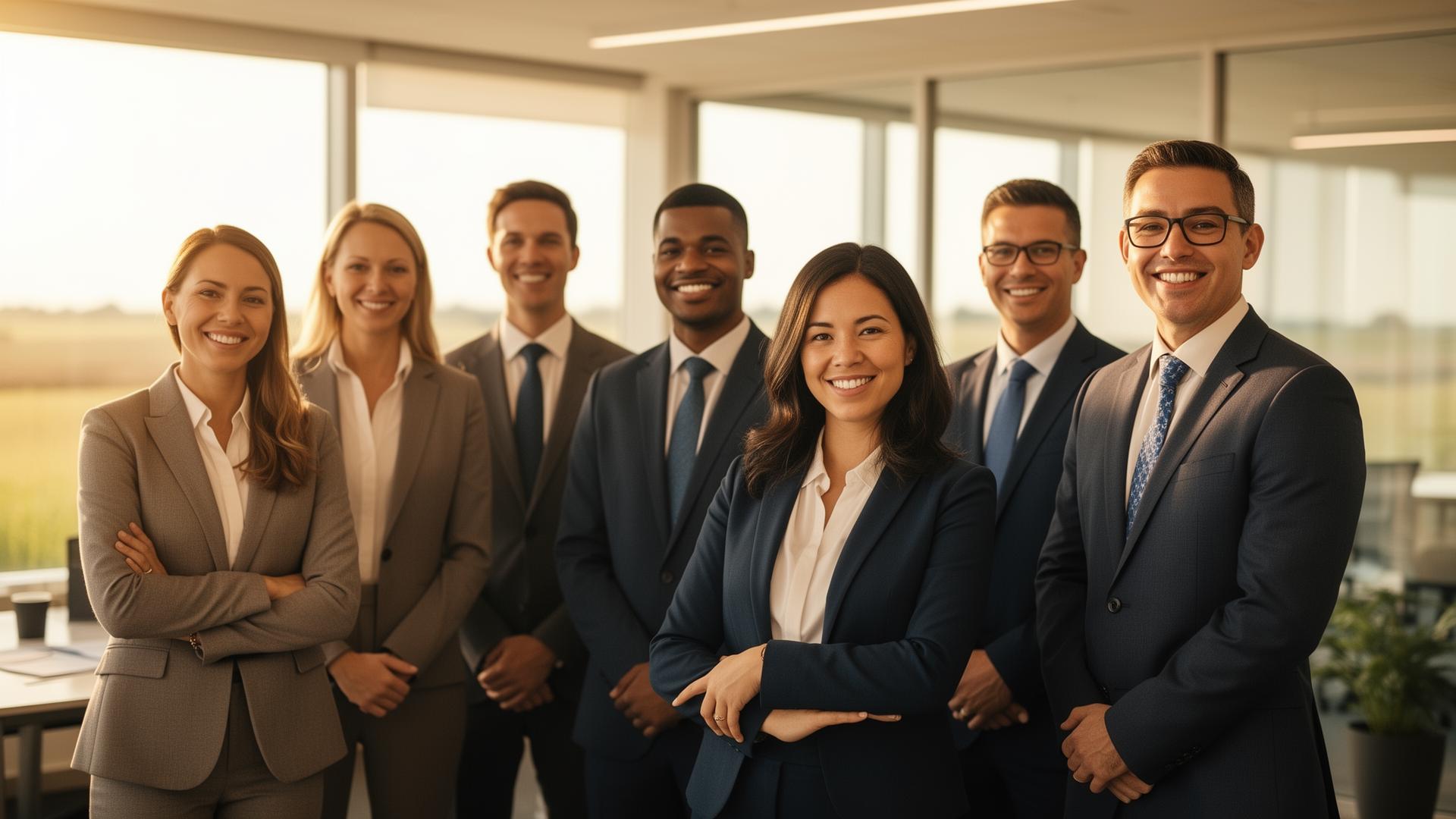 The Farmers Wheaton insurance sales team